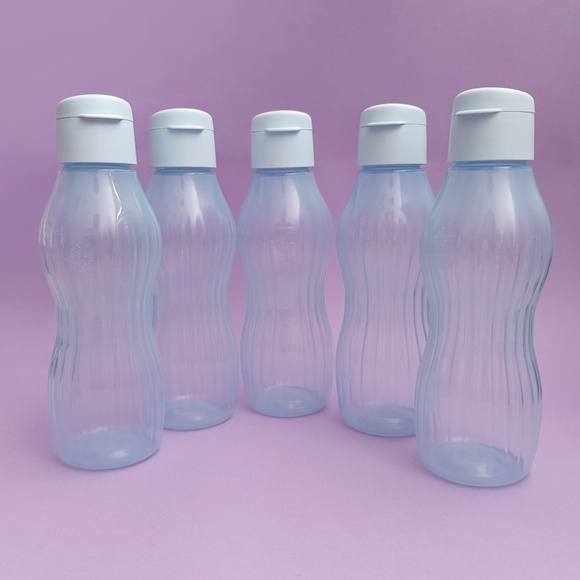 Tupperware ECO XtremAqua Freezable 29 oz/880 ml Water Bottle Flip Top (Set of 5) - Picture 1 of 11